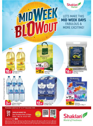 Midweek Blow Out - Al Rigga, Dubai