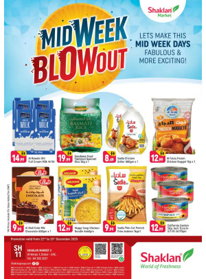 Midweek Blow Out - Shaklan Market 3, Al Warqa 1