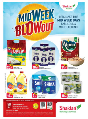 Midweek Blow Out - Al Bustan Centre, Al Qusais