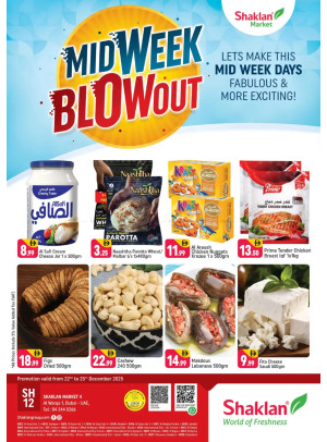 Midweek Blow Out - Shaklan Market 4, Al Warqa 1
