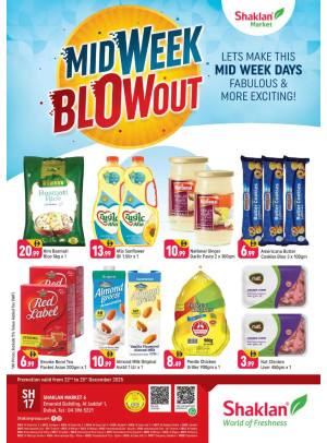 Midweek Blow Out - Al Jaddaf 1, Dubai
