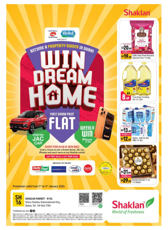 Weekend Deals - B02 China Cluster, Dubai