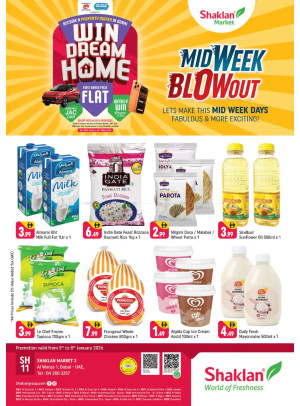 Midweek Blow Out - Shaklan Market 3, Al Warqa 1