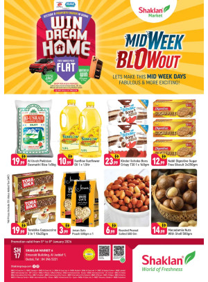 Midweek Blow Out - Al Jaddaf 1, Dubai