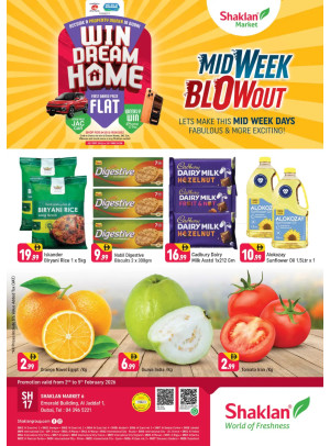 Midweek Blow Out - Al Jaddaf 1, Dubai