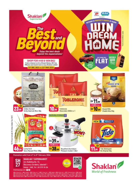 Weekend Deals - Shaklan 7 Supermarket, Zen Building, Jebel Ali