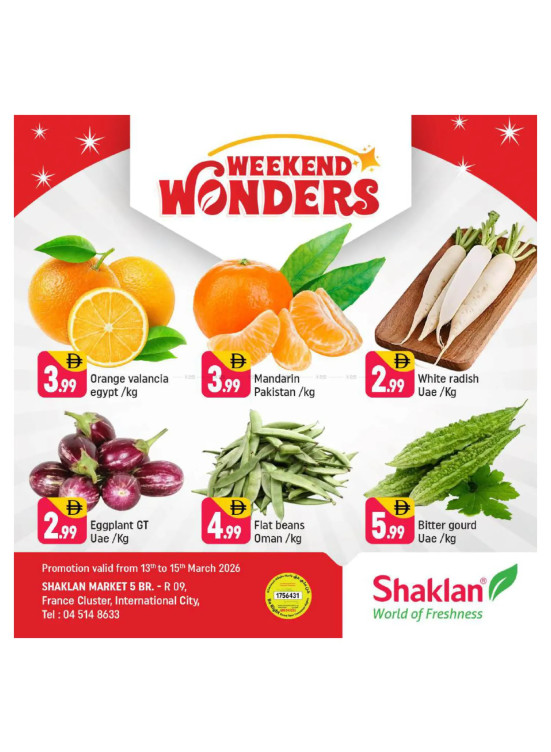 Weekend Wonder - R09, International City, France Cluster