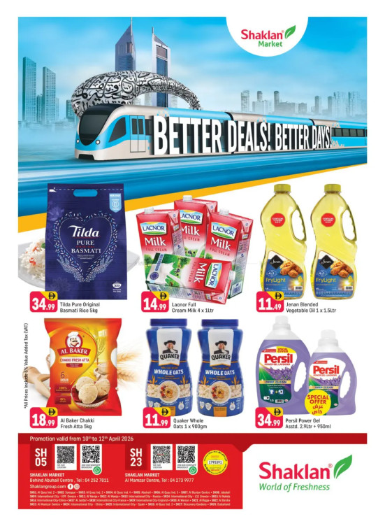 Better Deals & Better Days - Behind Abu Hail Centre