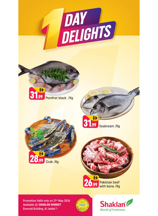 One Day Delights - Al Jaddaf 1, Dubai