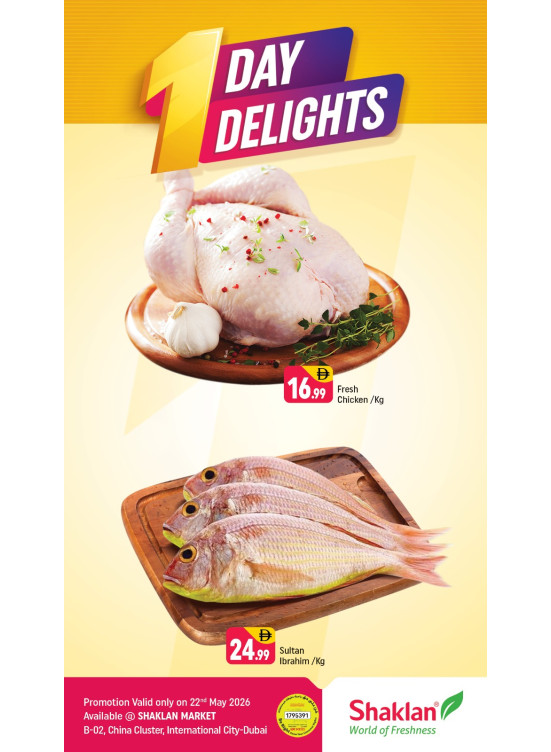 One Day Delights - B02 China Cluster, Dubai