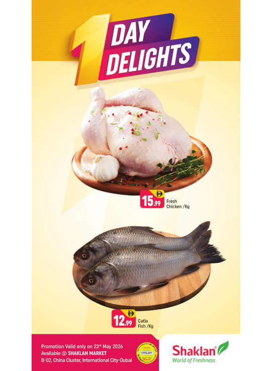 One Day Delights - B02 China Cluster, Dubai
