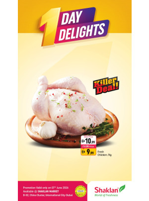 One Day Delights - B02 China Cluster, Dubai