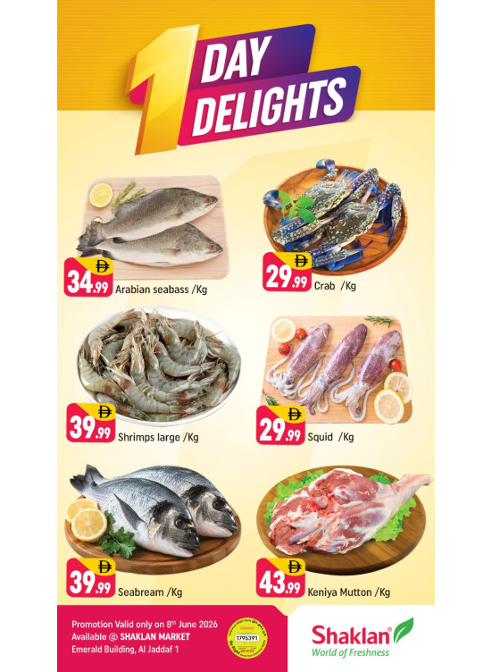 One Day Delights - Al Jaddaf 1, Dubai