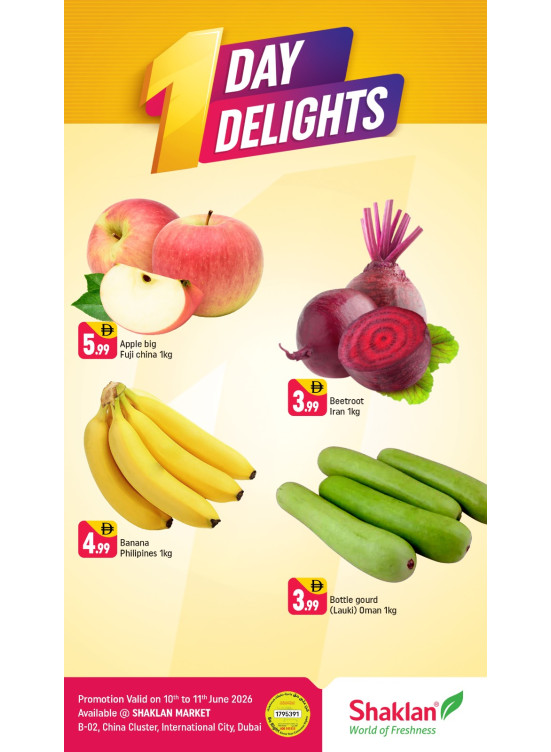 Two Days Delight - B02 China Cluster, Dubai