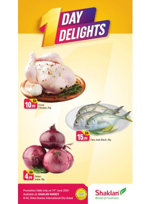 One Days Delight - B02 China Cluster, Dubai