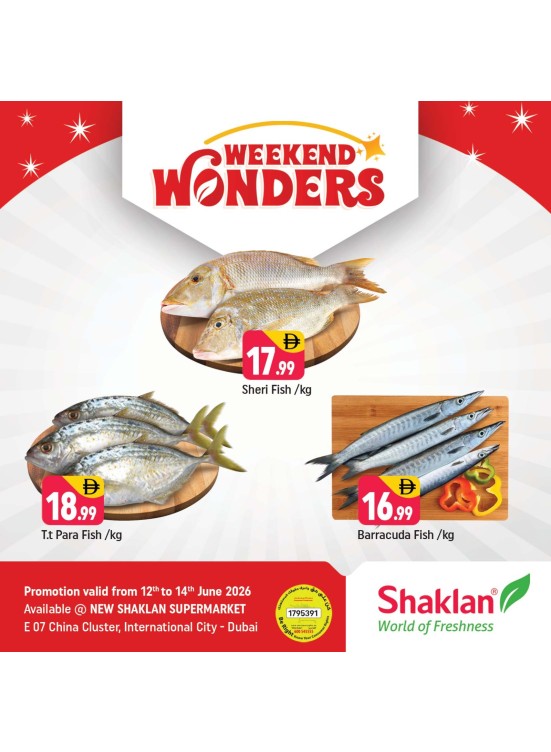 Weekend Wonders - E07, International City, China Cluster