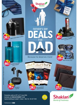 Father's Day Deals For Dad - Al Jaddaf 1, Dubai