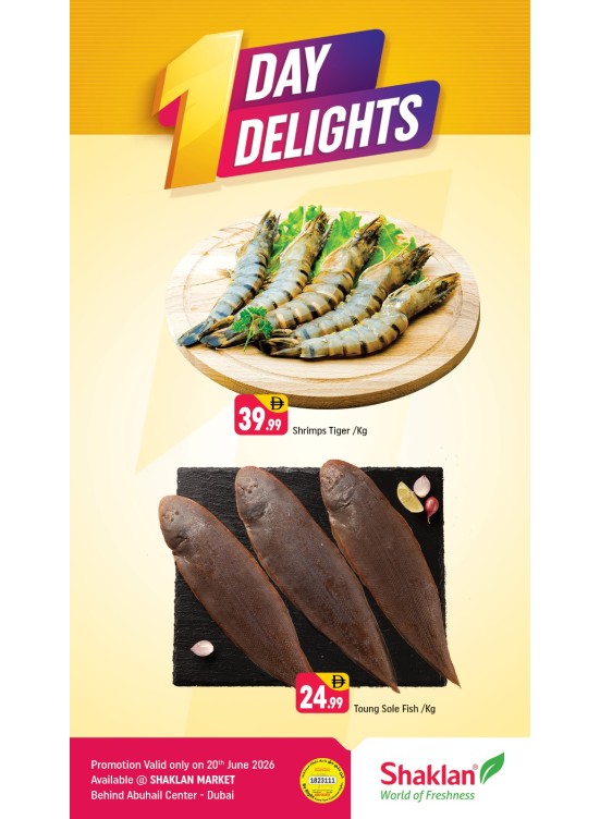 One Day Delights - Behind Abu Hail Centre