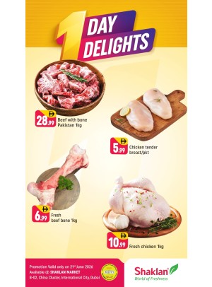 One Days Delight - B02 China Cluster, Dubai