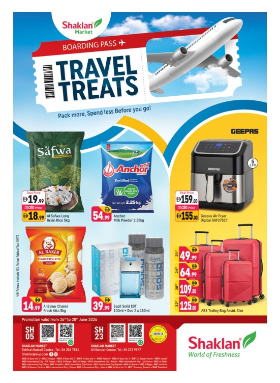 Travel Treats - Behind Abu Hail Centre