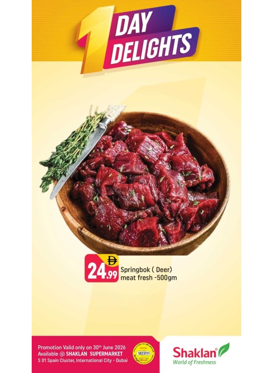 Day Offer - S01, International City, Spain Cluster