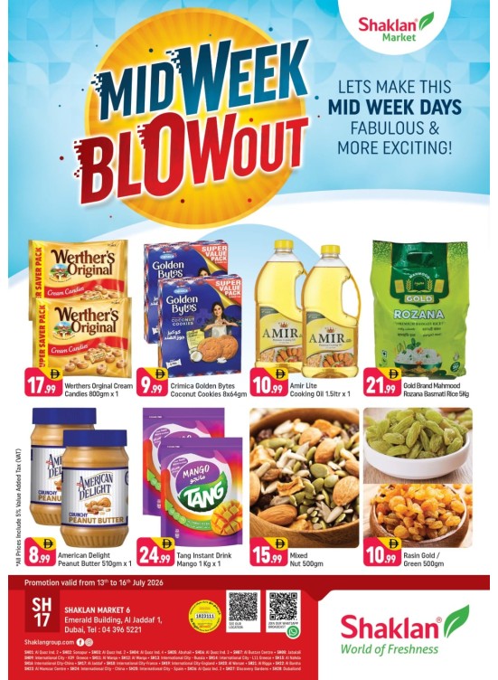 Midweek Blowout - Al Jaddaf 1, Dubai