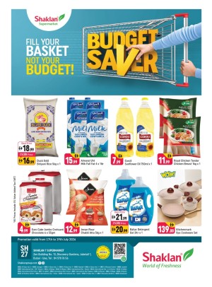 Budget Saver - Shaklan 7 Supermarket, Zen Building, Jebel Ali