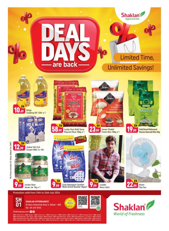 Deal Days Are Back - Al Quoz Industrial Area 2