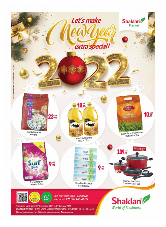 New Year Deals - China Cluster, Dubai
