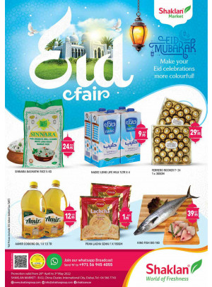Eid Offers - China Cluster, Dubai