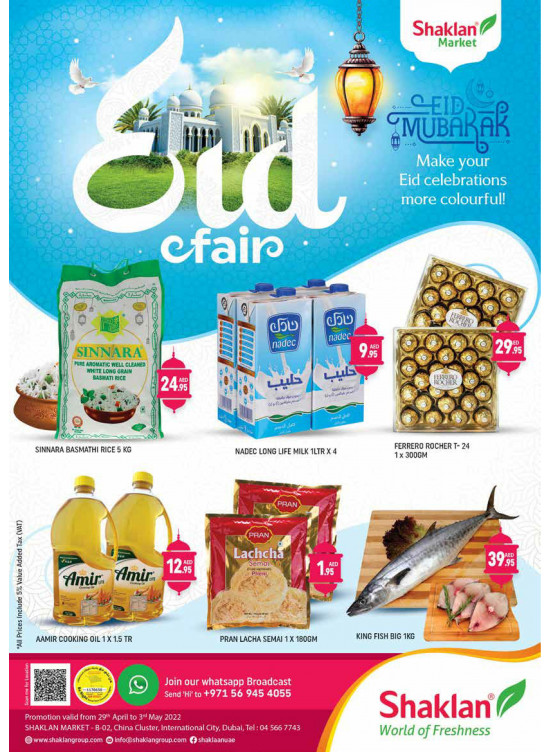 Eid Offers - China Cluster, Dubai