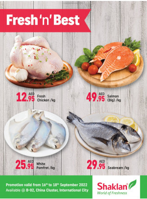Fresh Deals - China Cluster, Dubai