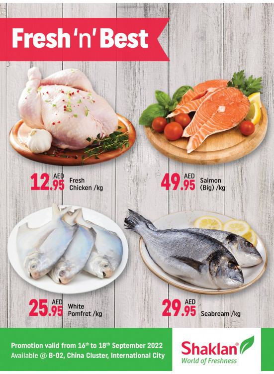Fresh Deals - China Cluster, Dubai