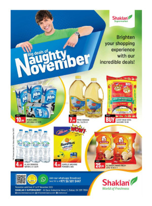 Weekend Deals - Shaklan 3 Supermarket, Al quoz Ind 2
