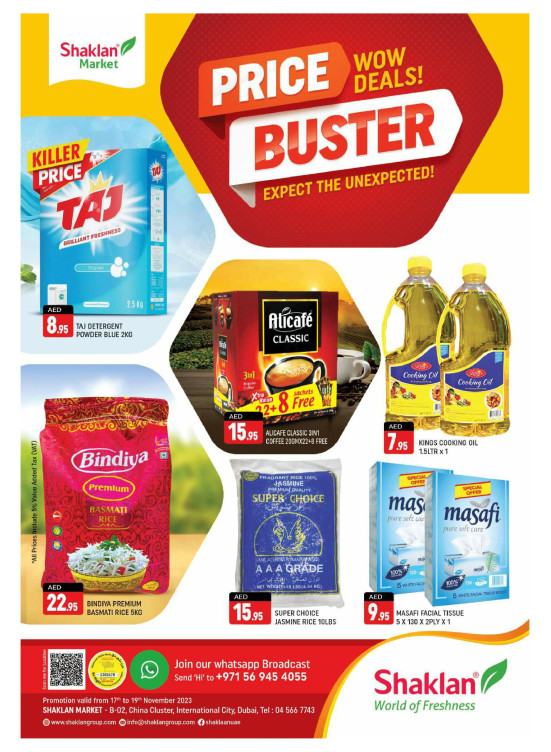 Weekend Deals - China Cluster, Dubai