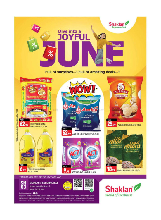 Weekend Deals - Shaklan 3 Supermarket, Al quoz Ind 2