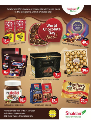 World Chocolate Day - B02 China Cluster, Dubai