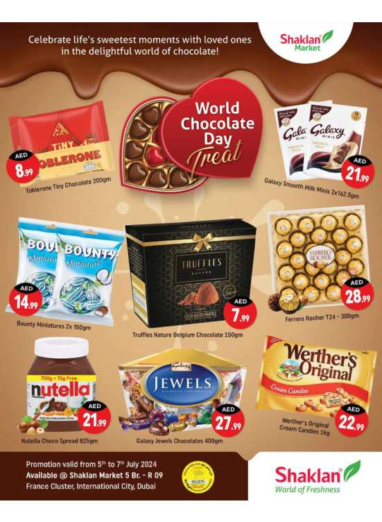 Chocolate World Day - R09, International City, France Cluster
