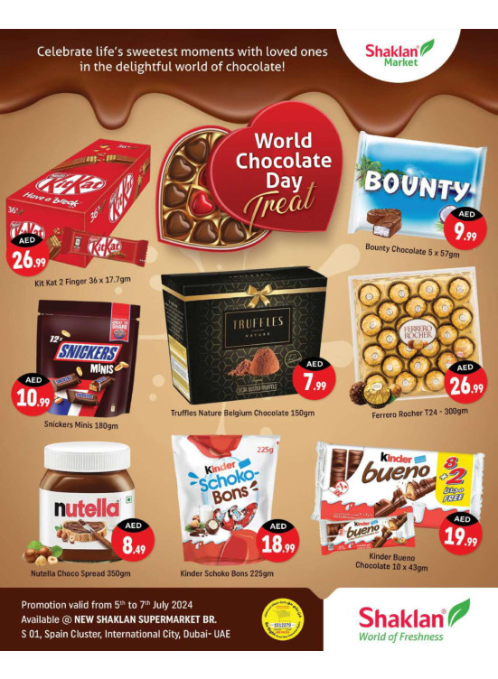 World Chocolate Day - S01, International City, Spain Cluster