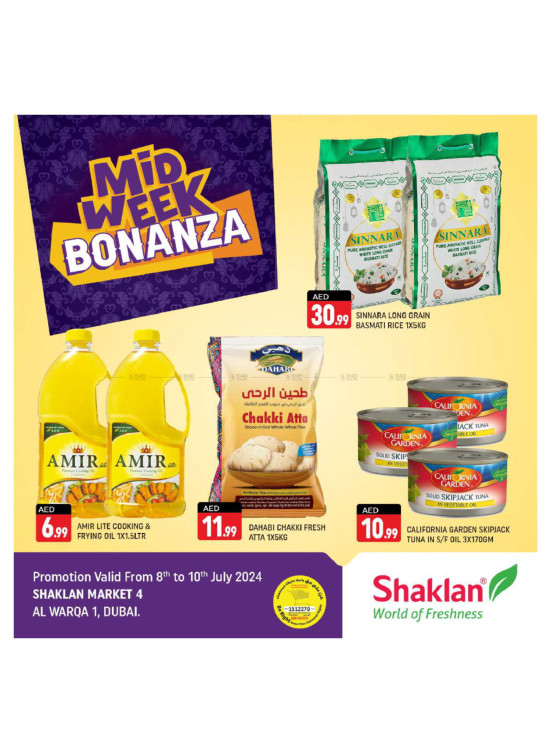 Midweek Offers - Shaklan Market 4, Al Warqa 1