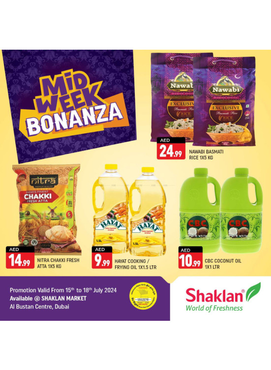 Midweek Deals - Al Bustan Centre, Al Qusais