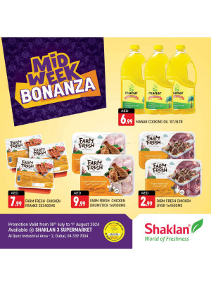 Midweek Deals - Shaklan 3 Supermarket, Al quoz Ind 2