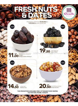 Fresh Nuts & Dates - Old Rayyan