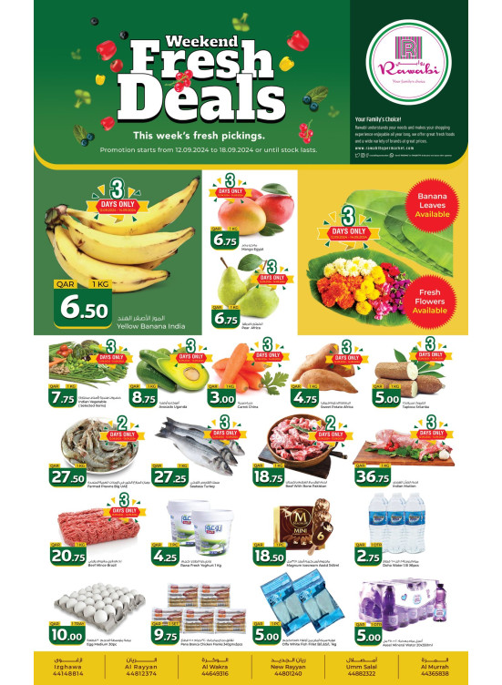Fresh Weekend Deals