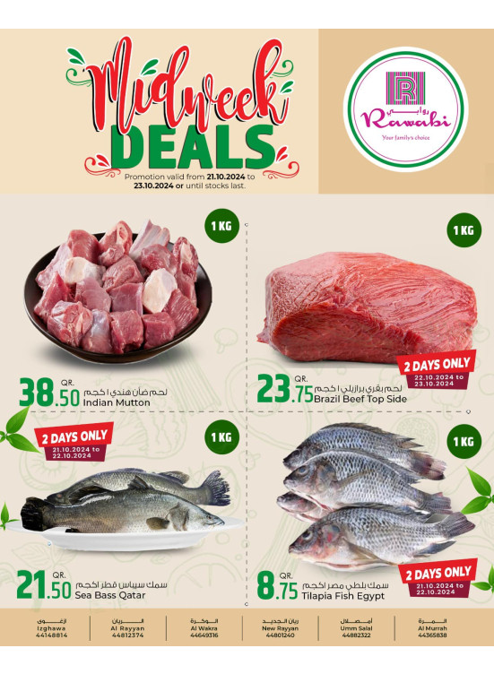 Midweek Deals