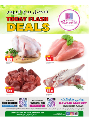 Today Flash Deals - Mushrif, Ajman