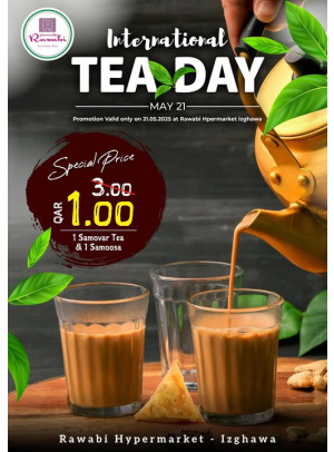 International Tea Day Offers - Izghawa