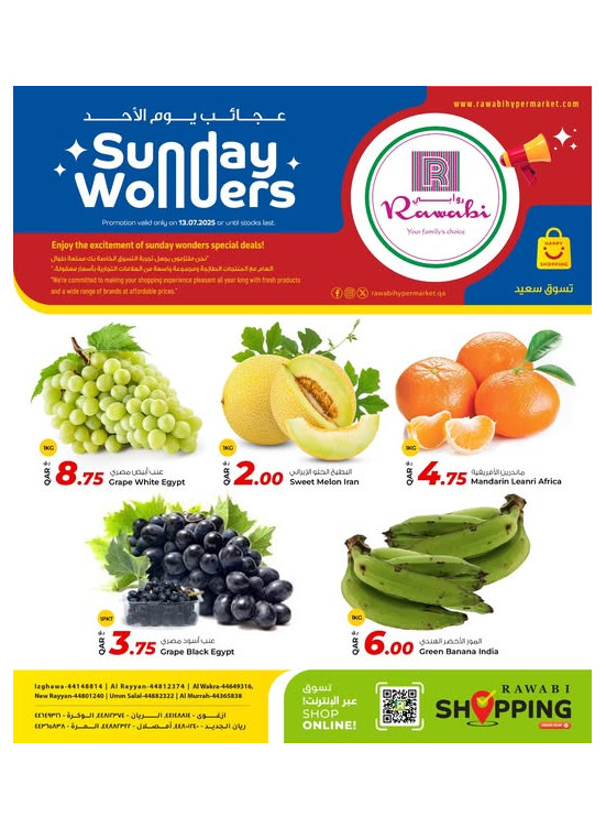 Sunday Wonders