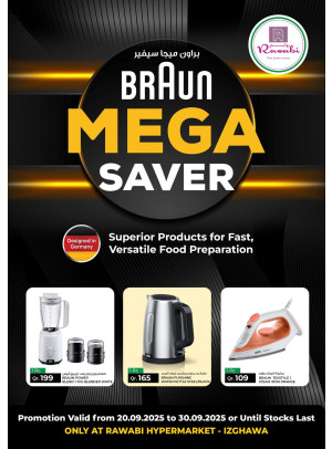 Braun Mega Saver - Izghawa
