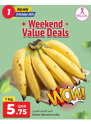 Weekend Value Deals